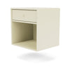 Montana Dream Nightstand avec rail de suspension Vanille White