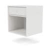 Montana Dream Nightstand avec rail de suspension, blanc