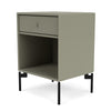 Montana Dream Nightstand avec les jambes fenouil / noir