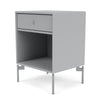 Montana Dream Nightstand With Legs, Fjord/Matt Chrome