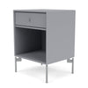 Montana Dream Nightstand With Legs, Graphic/Matt Chrome