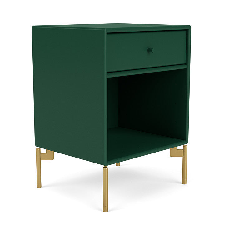 Montana Dream Nightstand med ben, tall/mässing