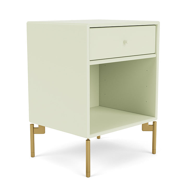 Montana Dream Nightstand með fótum, Pomelo/eir