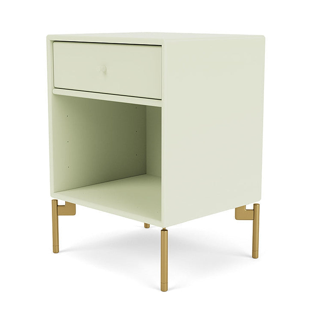 Montana Dream Nightstand með fótum, Pomelo/eir