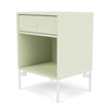 Montana Dream Nightstand With Legs, Pomelo/Snow White