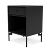 Montana Dream Nightstand With Legs, Black/Black