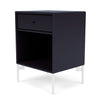 Montana Dream Nightstand With Legs Shadow/Snow White