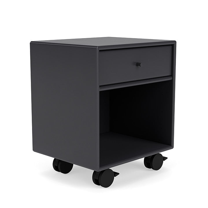 Montana Dream Nightstand med hjul, antracit