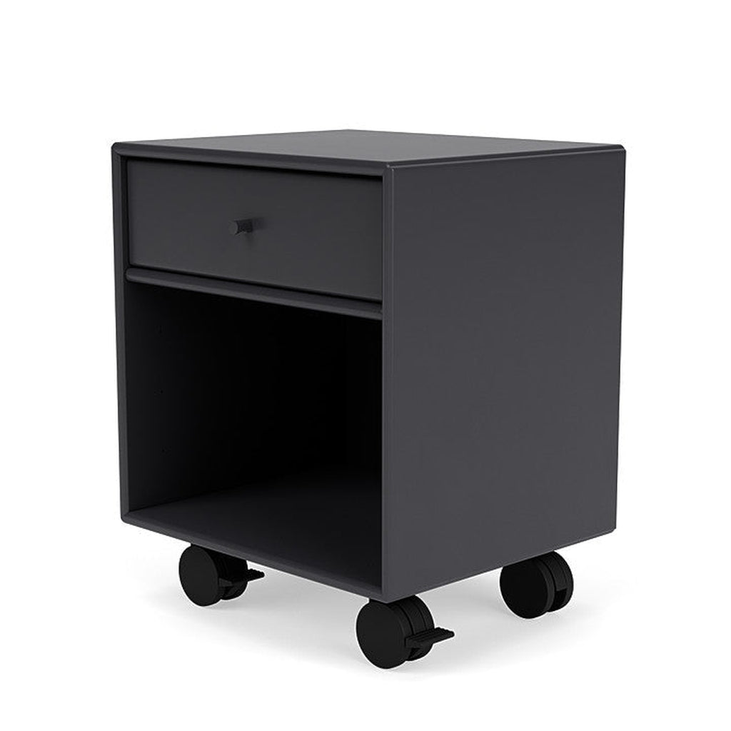 Montana Dream Nightstand med hjul, antracit