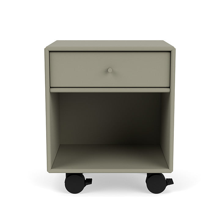 Montana Dream Nightstand avec des bouts, Green de fenouil