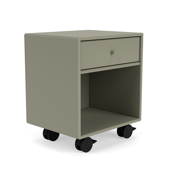 Montana Dream Nightstand med hjul, fänkål Green