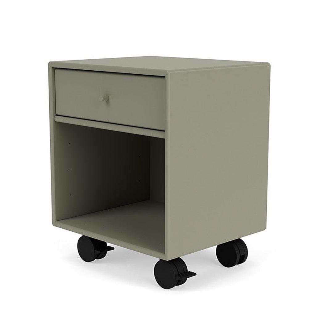 Montana Dream Nightstand avec des bouts, Green de fenouil