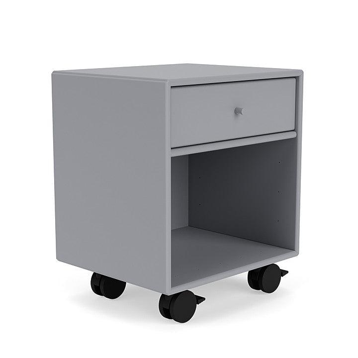 Montana Dream Nightstand With Castors, Graphic