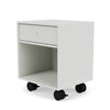 Montana Dream Nightbord med hjul, Nordic White