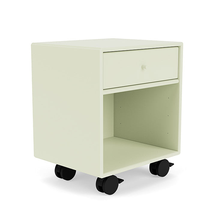 Montana Dream Nightstand med hjul, Pomelo Green