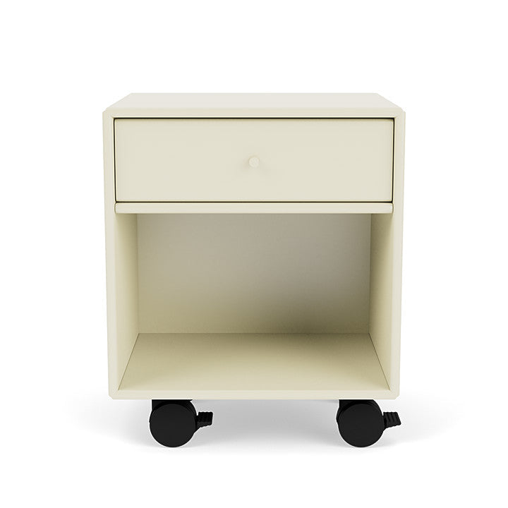 Montana Dream Nightstand with Cacors, Vanilla White