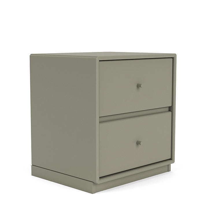 Montana Drift Drawer Module With 3 Cm Plinth, Fennel Green