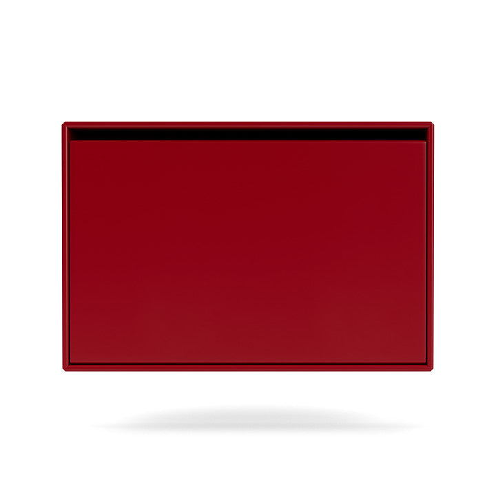 Montana Hide Shoe Cabinet, Beetroot Red