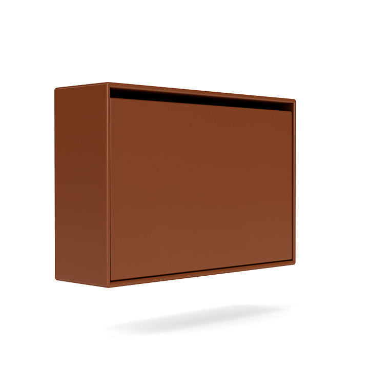 Montana Hide Shoe Cabinet, Hazelnut Brown