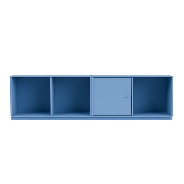 Montana Line Sideboard mit 3 cm Sockel, Azurblau