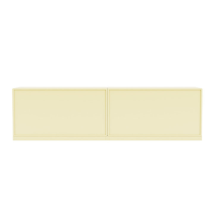 Sideboard della linea del Montana con plinto da 3 cm, giallo camomilla