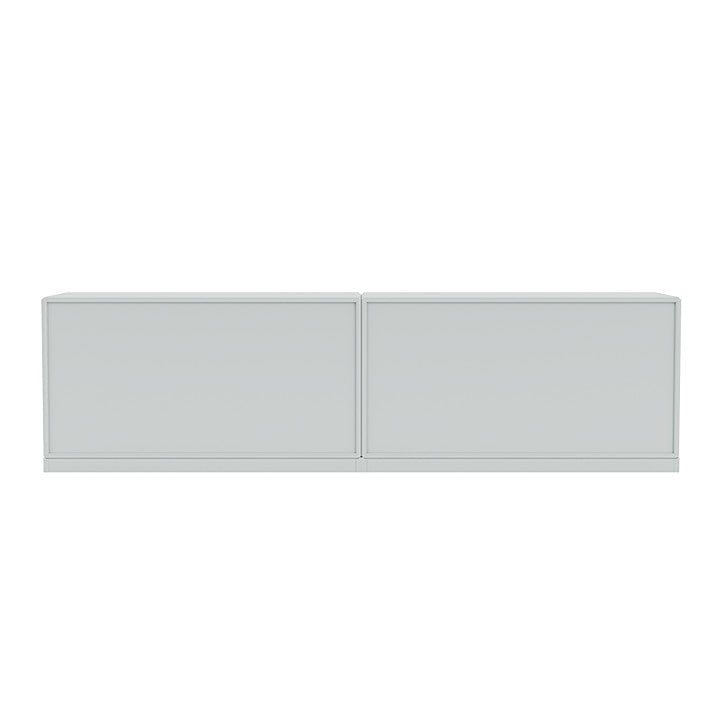 Sideboard della linea Montana con plinto da 3 cm, grigio Oyster
