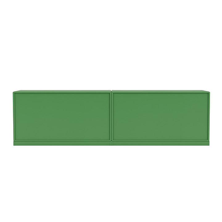 Montana Line skjenk med 3 cm sokkel, persille grønn