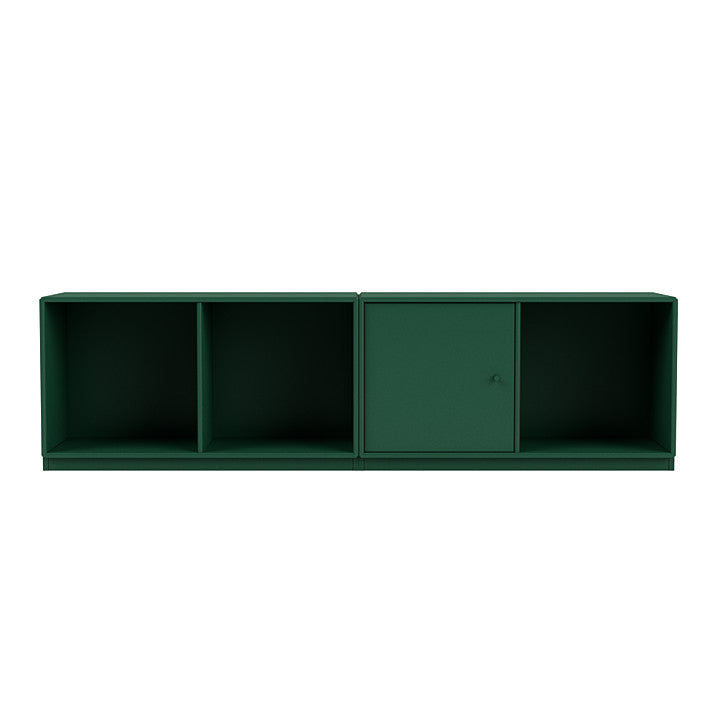 Aparador de la línea Montana con zócalo de 3 cm, Pine Green