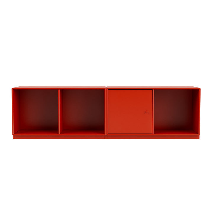 Montana Line Sideboard With 3 Cm Plinth, Rosehip Red