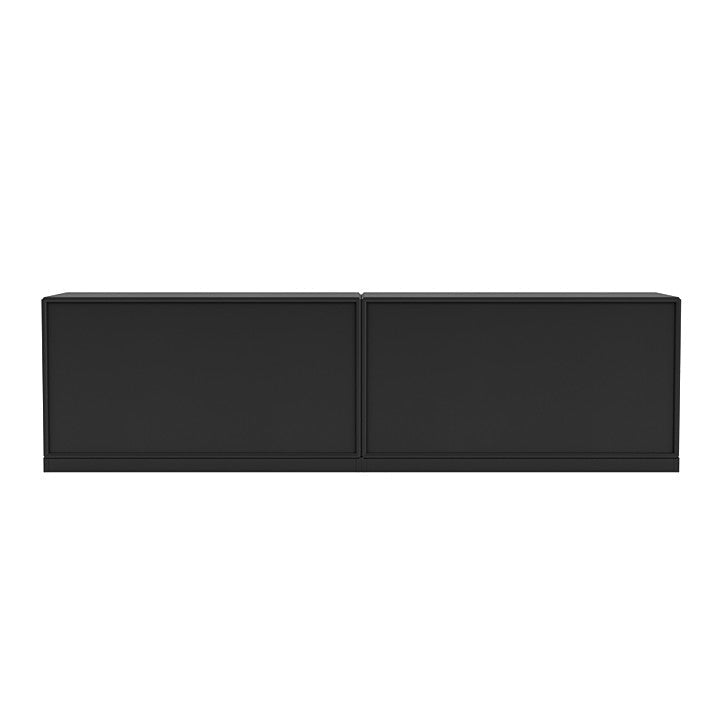 Montana Line Buffet avec socle de 3 cm, noir