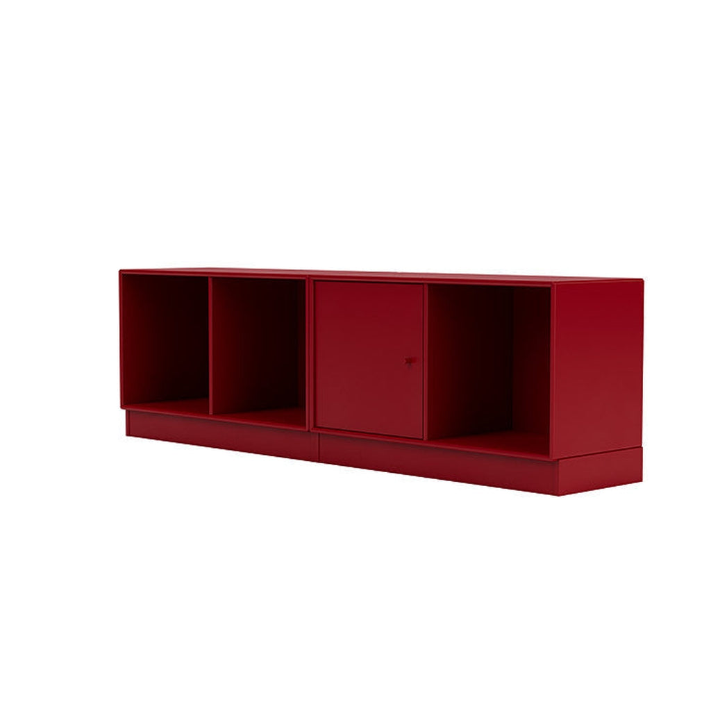 Montana Line Sideboard With 7 Cm Plinth, Beetroot Red