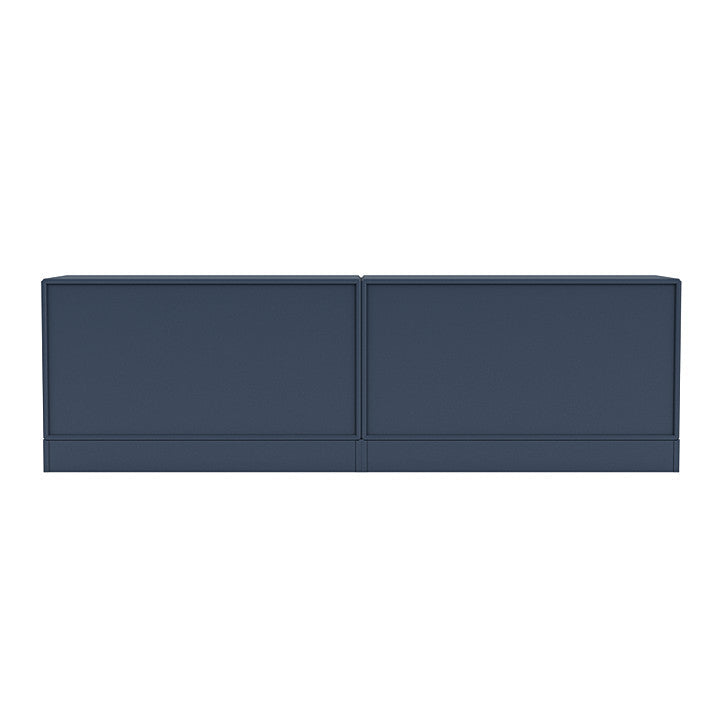 Montana Line Sideboard mit 7 cm Sockel, Juniper Blau