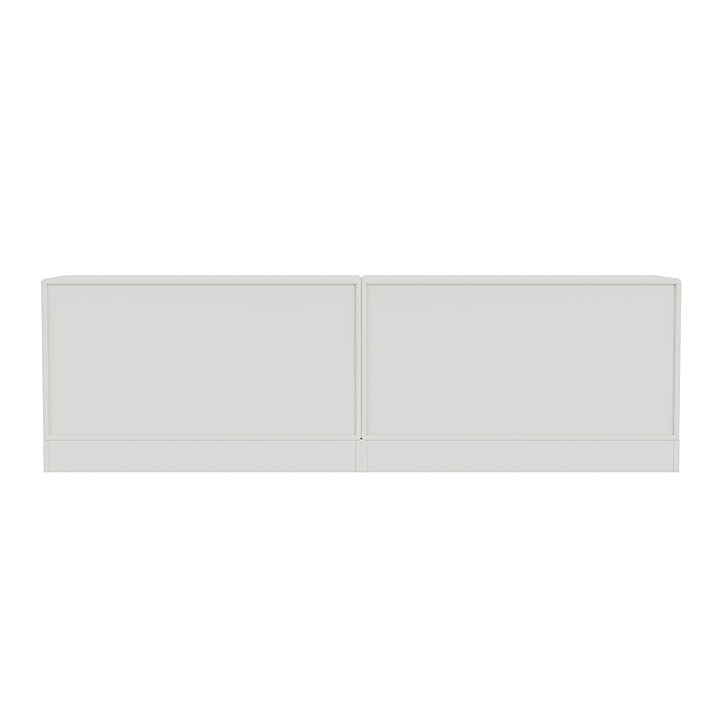 Montana Line Sideboard mit 7 cm Sockel, nordisches Weiß