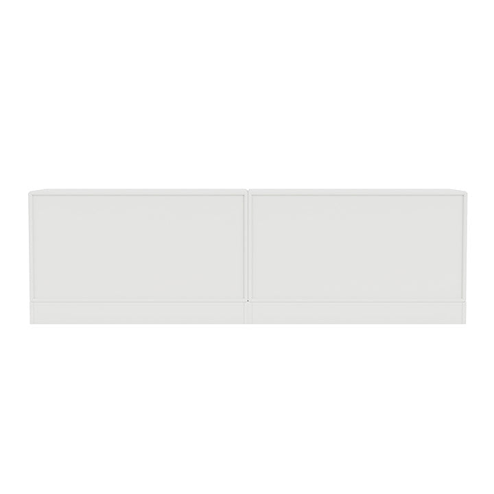 Montana Line Buffet avec socle de 7 cm, blanc