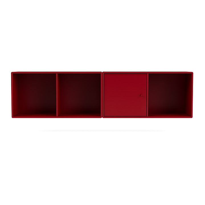 Montana Line Sideboard With Suspension Rail, Beetroot Red