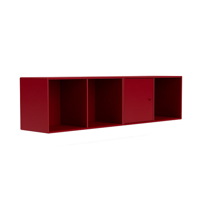 Montana Line Sideboard With Suspension Rail, Beetroot Red