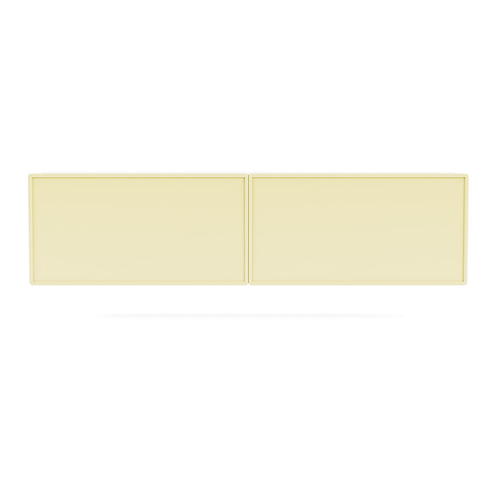 Sideboard della linea del Montana con binario di sospensione, giallo camomilla