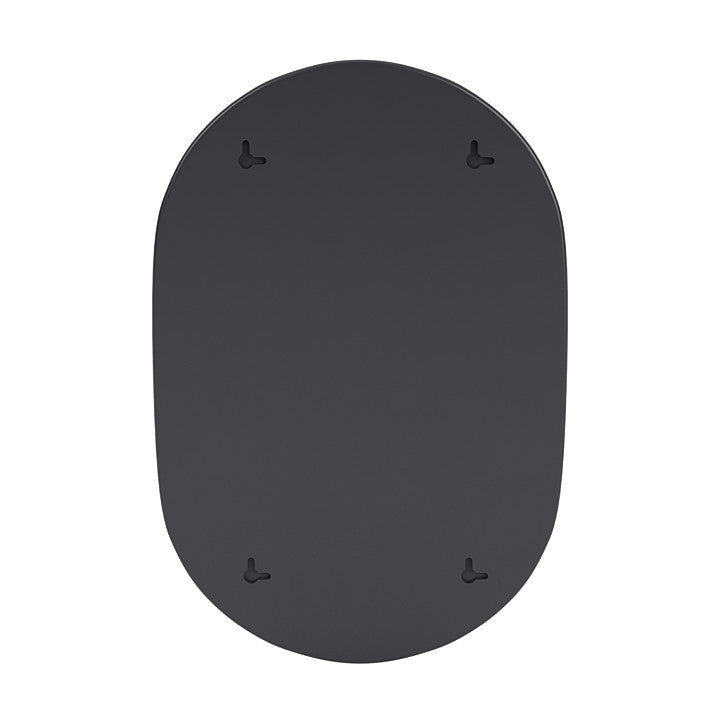 Montana Look Oval Mirror, Anthracite