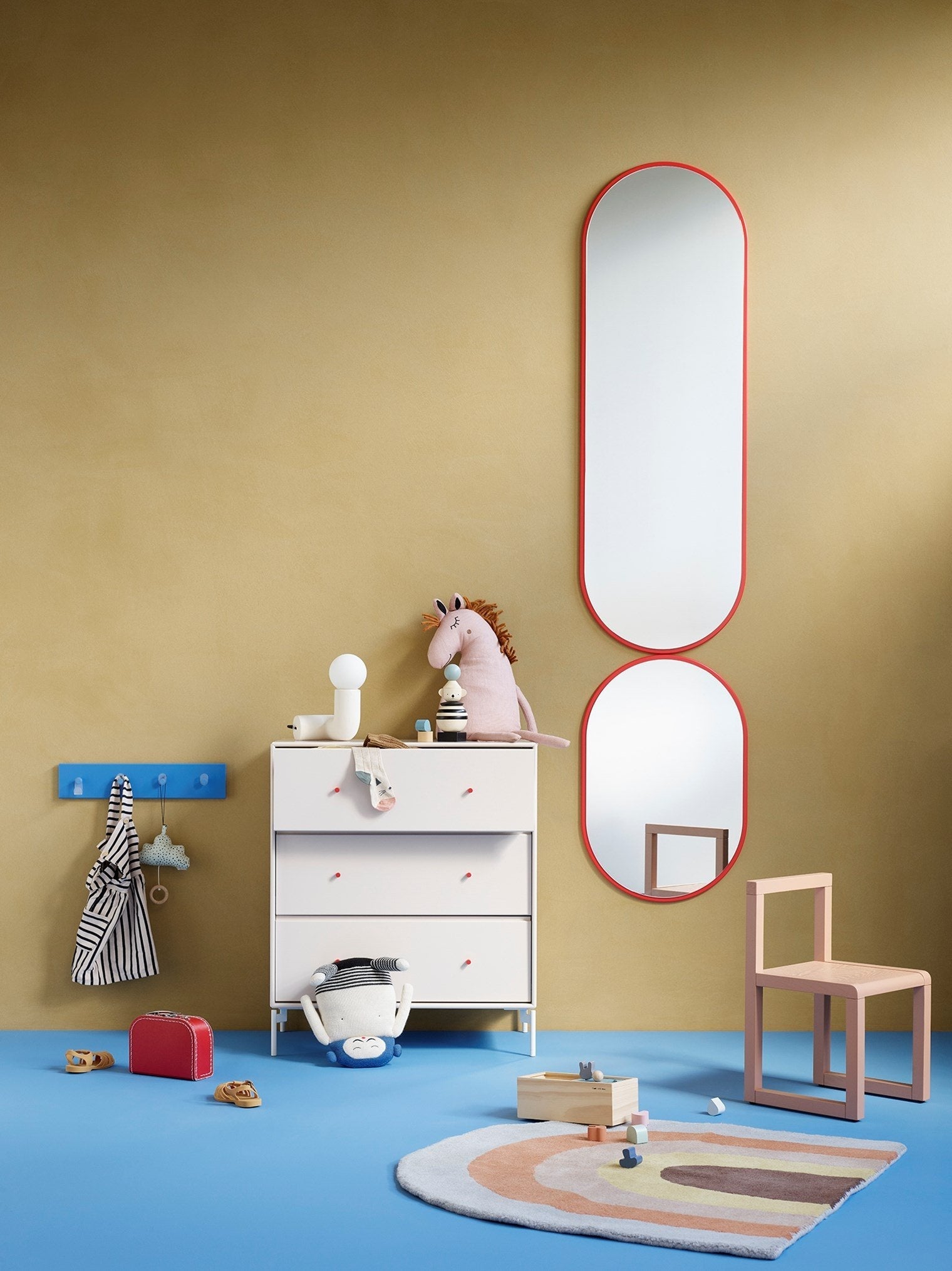 Montana Look Miroir ovale, Green de fenouil