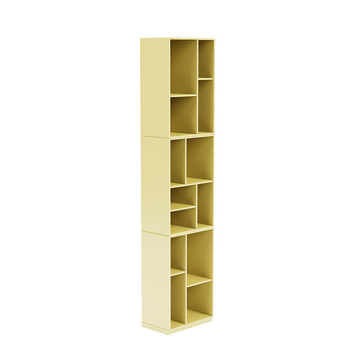 Montana Loom High Bookcase With 3 Cm Plinth, Chamomile Yellow