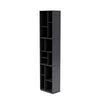 Montana Loom High Bookcase con 3 cm Plinth Black Carbon