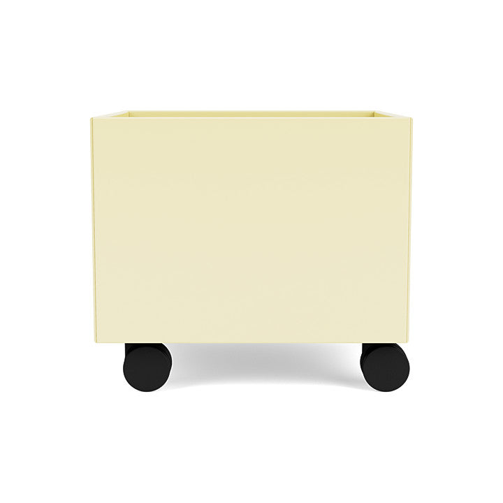 Montana Mini Play Box On Castors, Chamomile Yellow