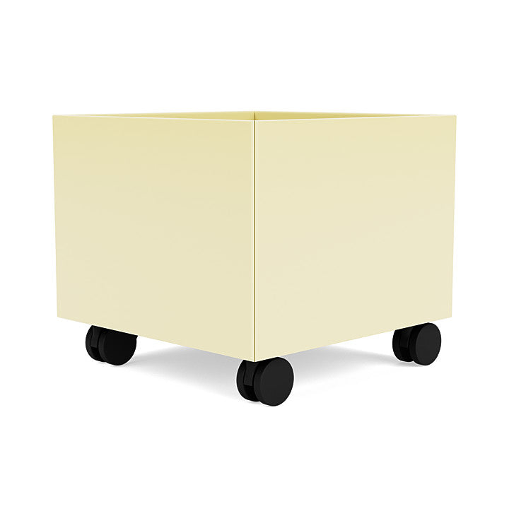 Montana Mini Play Box auf Castors, Kamillegelb