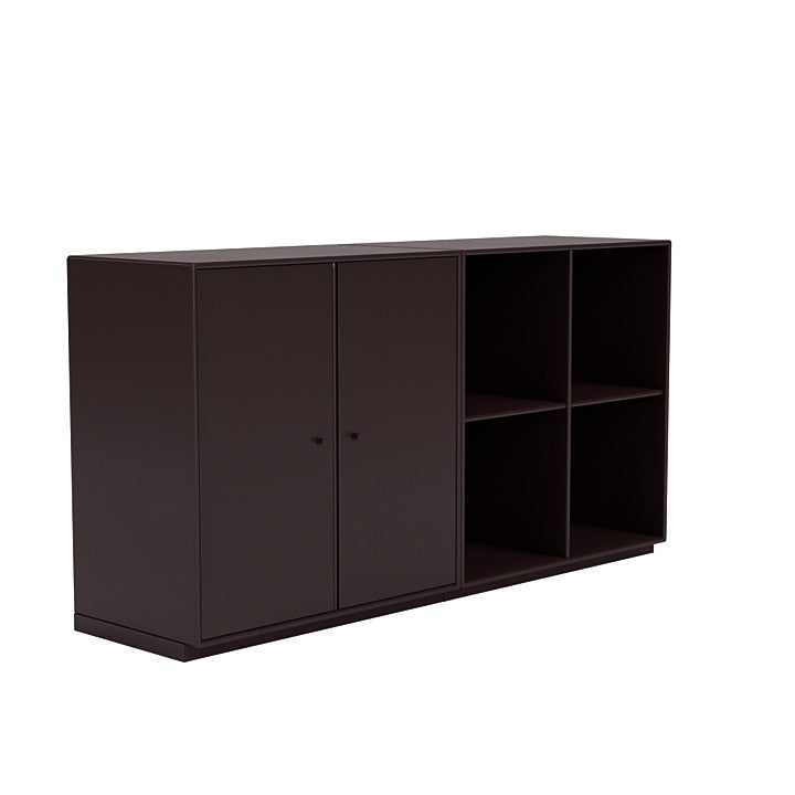 Coppia Montana Classic Sideboard con plinto da 3 cm, marrone balsamico