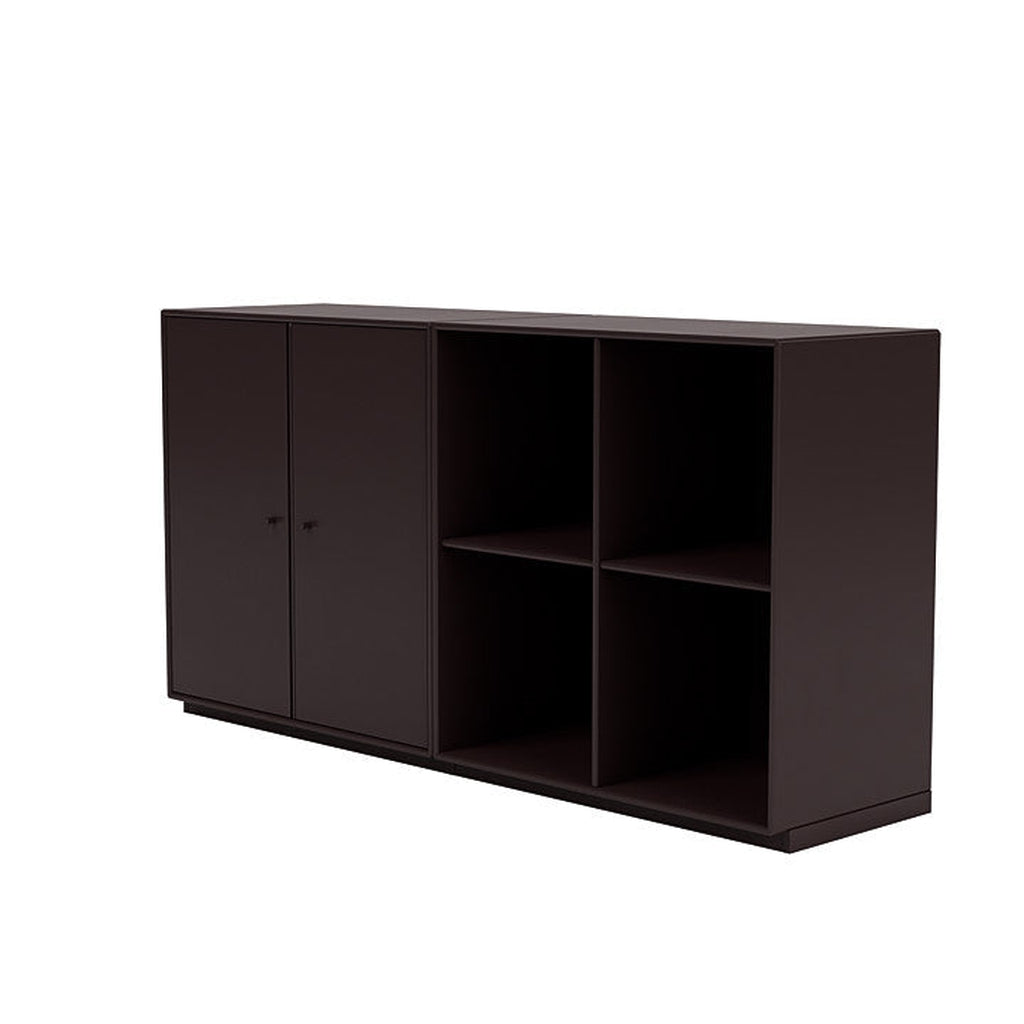 Coppia Montana Classic Sideboard con plinto da 3 cm, marrone balsamico