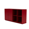 Montana Pair Classic Sideboard With 3 Cm Plinth, Beetroot Red