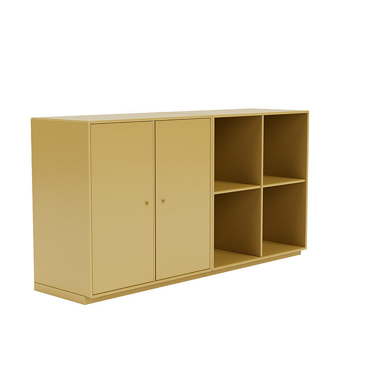 Coppia Montana Classic Sideboard con plinto da 3 cm, giallo cumino