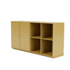 Coppia Montana Classic Sideboard con plinto da 3 cm, giallo cumino