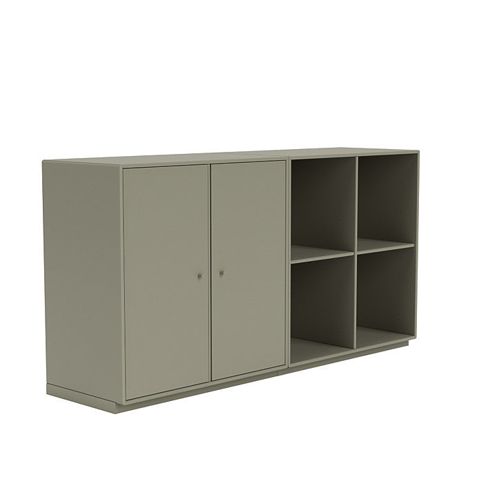 Montana paar klassiek dressoir met 3 cm plint, venkelgroen