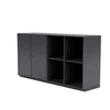 Coppia Montana Classic Sideboard con 3 cm Plinth, Black Carbon